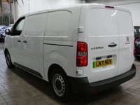 USED 2021 71 PEUGEOT E-EXPERT e 1200 75kWh Professional Standard Panel Van 6dr Electric Auto MWB (136 ps) BRILLIANT VAUXHALL VIVARO EQUIVALENT &pound;0 ROAD TAX, 3 SEAT APP SAT NAV AIR CON CRUISE CONTROL PARKING SENSORS 1 OWNER SERVICE HISTORY WARRANTY