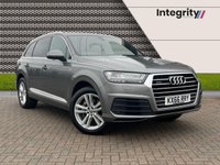 USED 2016 66 AUDI Q7 3.0 TDI V6 S line SUV 5dr Diesel Tiptronic quattro Euro 6 (s/s) (272 ps) Trailer Pack | HUD | City Pack