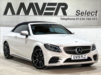 USED 2019 19 MERCEDES-BENZ C-CLASS 2.0 C220d AMG Line (Premium Plus) Cabriolet 2dr Diesel G-Tronic+ Euro 6 (s/s) (194 ps) 