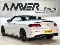 USED 2019 19 MERCEDES-BENZ C-CLASS 2.0 C220d AMG Line (Premium Plus) Cabriolet 2dr Diesel G-Tronic+ Euro 6 (s/s) (194 ps) 