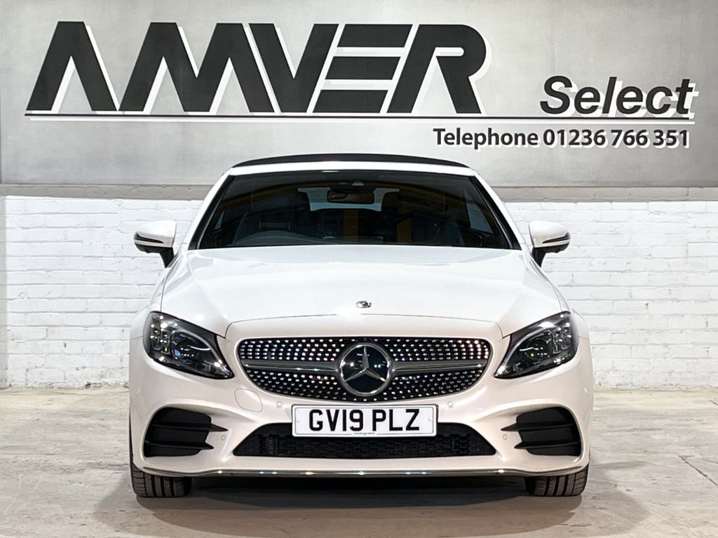 USED 2019 19 MERCEDES-BENZ C-CLASS 2.0 C220d AMG Line (Premium Plus) Cabriolet 2dr Diesel G-Tronic+ Euro 6 (s/s) (194 ps) 
