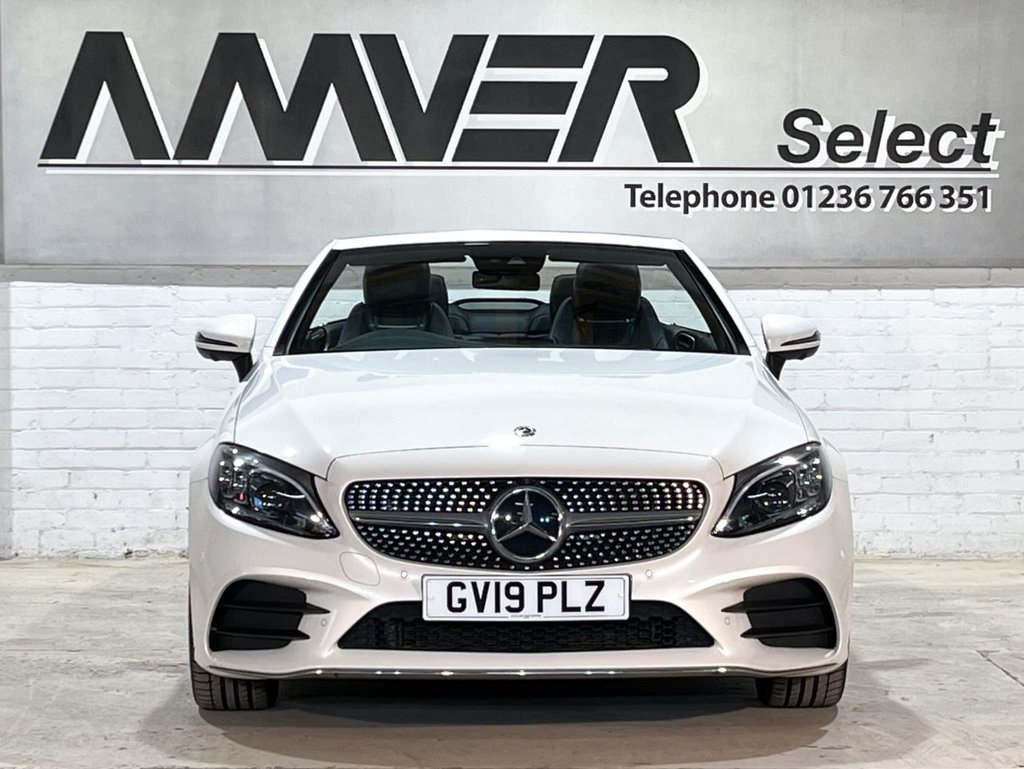 USED 2019 19 MERCEDES-BENZ C-CLASS 2.0 C220d AMG Line (Premium Plus) Cabriolet 2dr Diesel G-Tronic+ Euro 6 (s/s) (194 ps) 