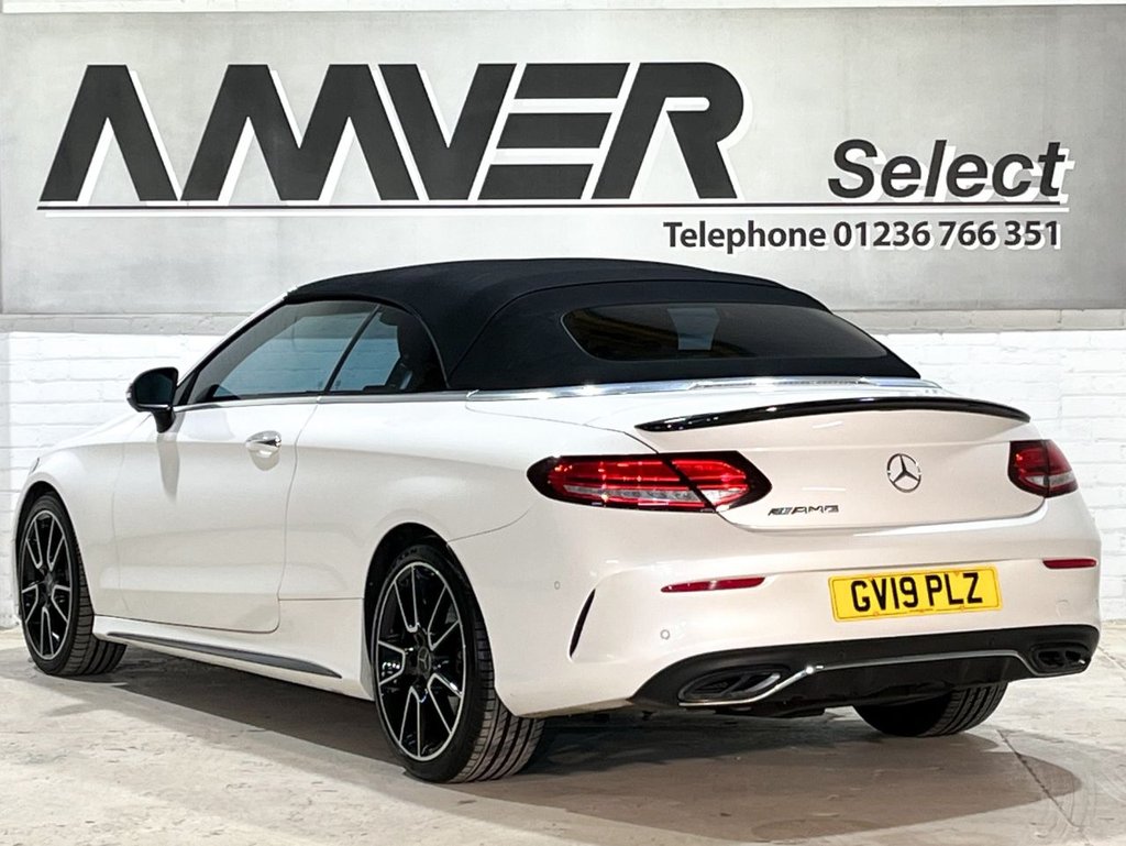 USED 2019 19 MERCEDES-BENZ C-CLASS 2.0 C220d AMG Line (Premium Plus) Cabriolet 2dr Diesel G-Tronic+ Euro 6 (s/s) (194 ps) 
