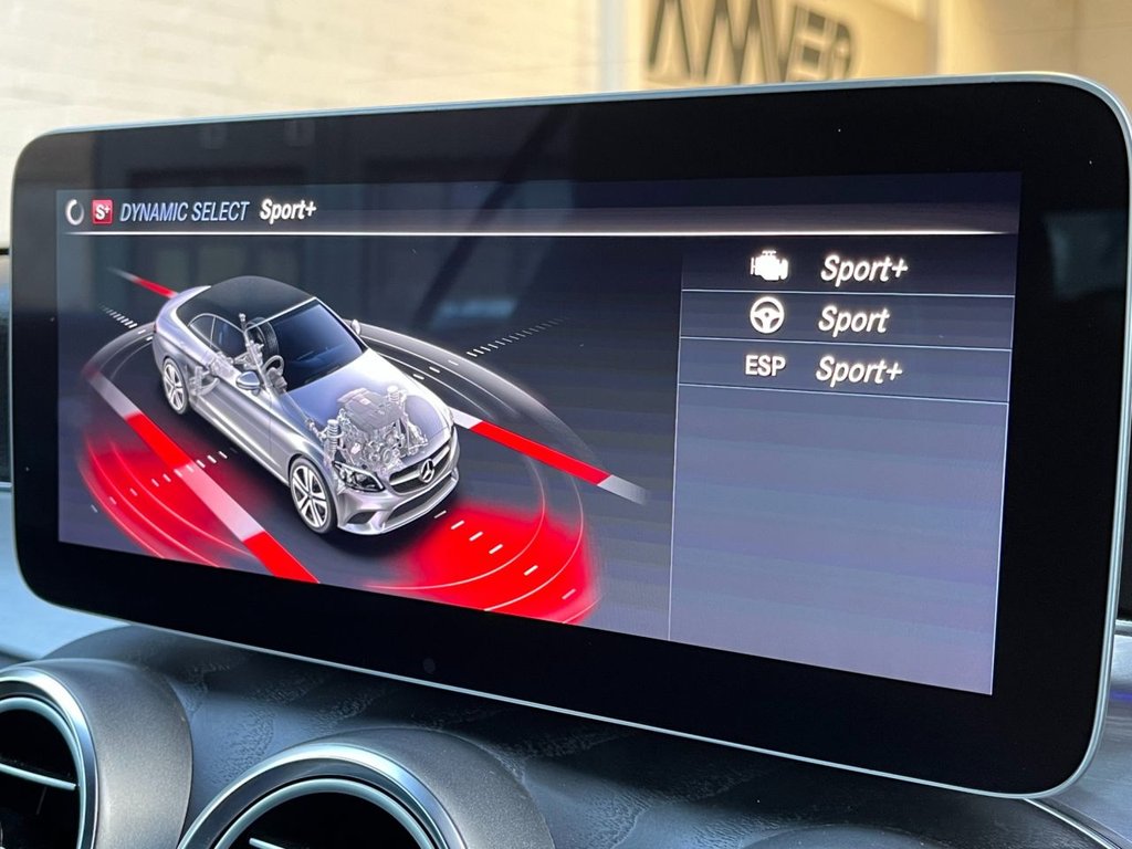 USED 2019 19 MERCEDES-BENZ C-CLASS 2.0 C220d AMG Line (Premium Plus) Cabriolet 2dr Diesel G-Tronic+ Euro 6 (s/s) (194 ps) 