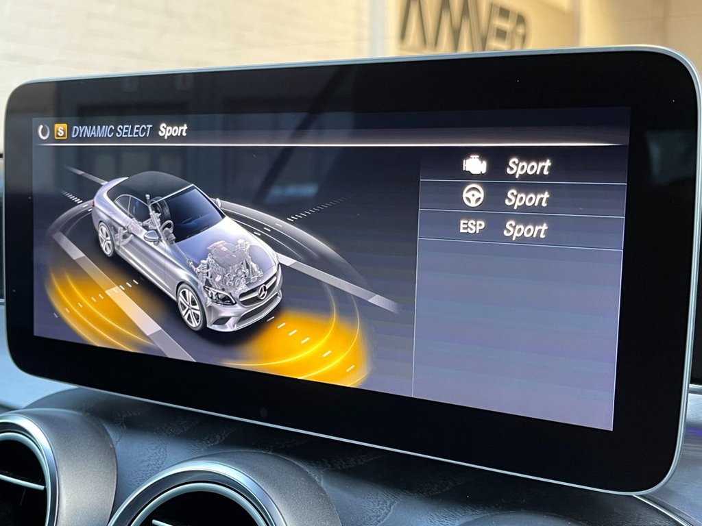 USED 2019 19 MERCEDES-BENZ C-CLASS 2.0 C220d AMG Line (Premium Plus) Cabriolet 2dr Diesel G-Tronic+ Euro 6 (s/s) (194 ps) 