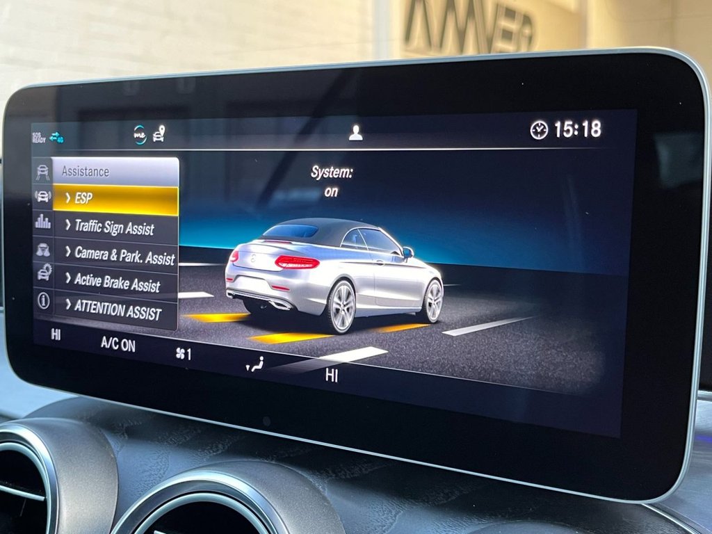USED 2019 19 MERCEDES-BENZ C-CLASS 2.0 C220d AMG Line (Premium Plus) Cabriolet 2dr Diesel G-Tronic+ Euro 6 (s/s) (194 ps) 
