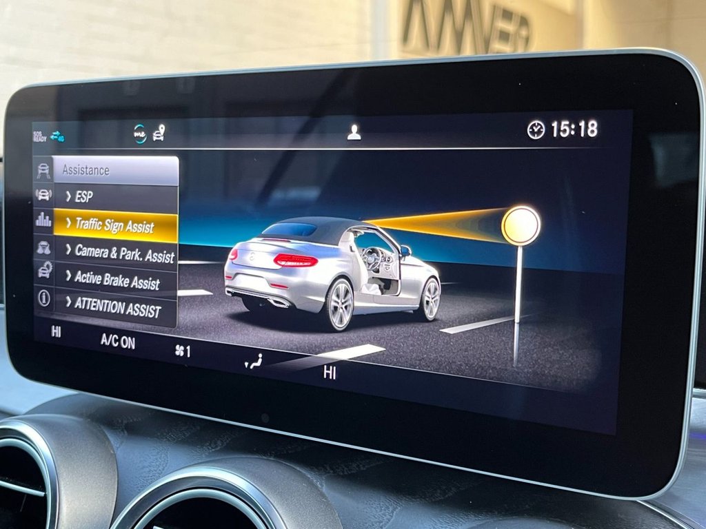 USED 2019 19 MERCEDES-BENZ C-CLASS 2.0 C220d AMG Line (Premium Plus) Cabriolet 2dr Diesel G-Tronic+ Euro 6 (s/s) (194 ps) 