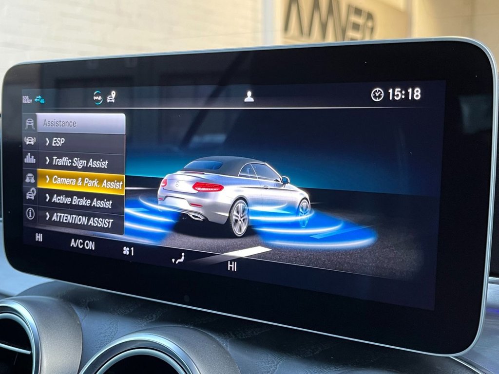 USED 2019 19 MERCEDES-BENZ C-CLASS 2.0 C220d AMG Line (Premium Plus) Cabriolet 2dr Diesel G-Tronic+ Euro 6 (s/s) (194 ps) 
