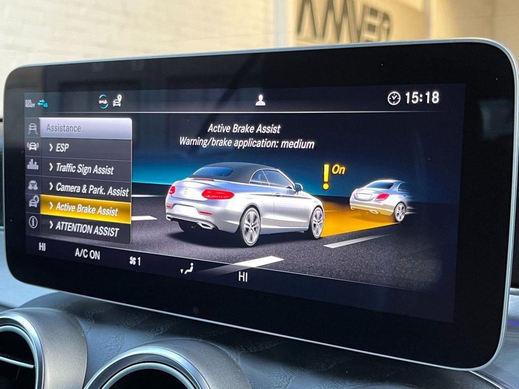 USED 2019 19 MERCEDES-BENZ C-CLASS 2.0 C220d AMG Line (Premium Plus) Cabriolet 2dr Diesel G-Tronic+ Euro 6 (s/s) (194 ps) 