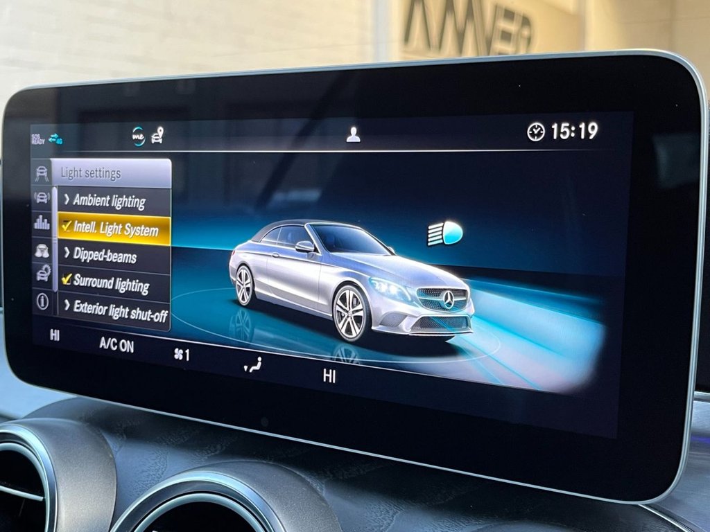 USED 2019 19 MERCEDES-BENZ C-CLASS 2.0 C220d AMG Line (Premium Plus) Cabriolet 2dr Diesel G-Tronic+ Euro 6 (s/s) (194 ps) 