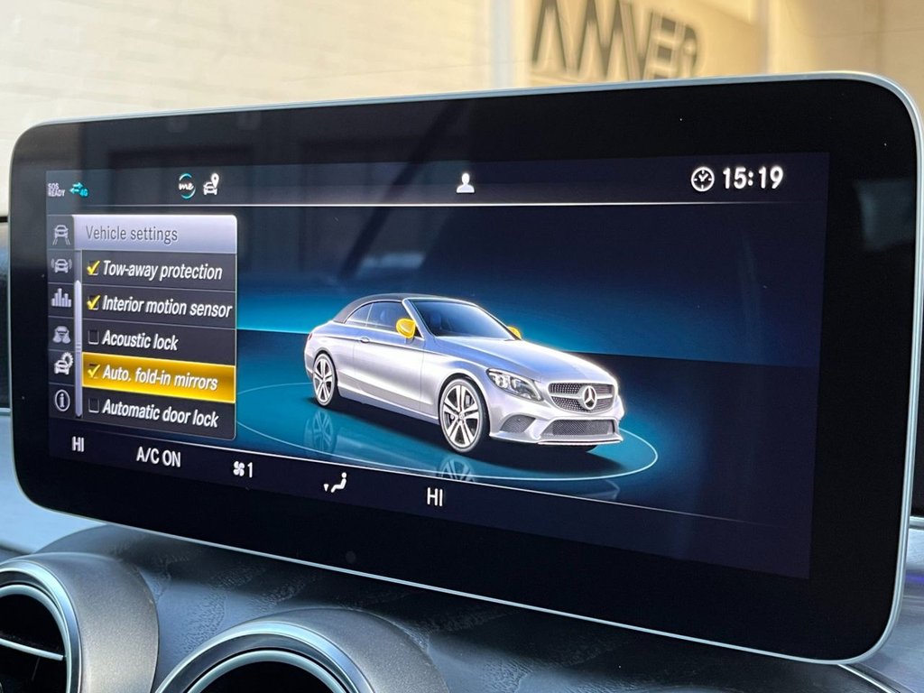 USED 2019 19 MERCEDES-BENZ C-CLASS 2.0 C220d AMG Line (Premium Plus) Cabriolet 2dr Diesel G-Tronic+ Euro 6 (s/s) (194 ps) 