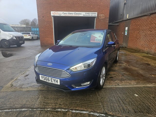 2016 66 Ford Focus 1.5 TDCi Titanium X Hatchback 5dr Diesel Manual Euro 6 (s/s) (120 ps)