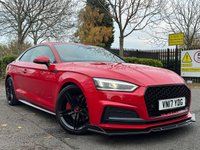 USED 2017 17 AUDI A5 2.0 TFSI S line Coupe 2dr Petrol S Tronic quattro Euro 6 (s/s) (252 ps) 