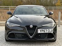 USED 2017 67 ALFA ROMEO GIULIA 2.9 V6 Bi-Turbo Quadrifoglio Saloon 4dr Petrol Auto Euro 6 (s/s) (510 ps) 