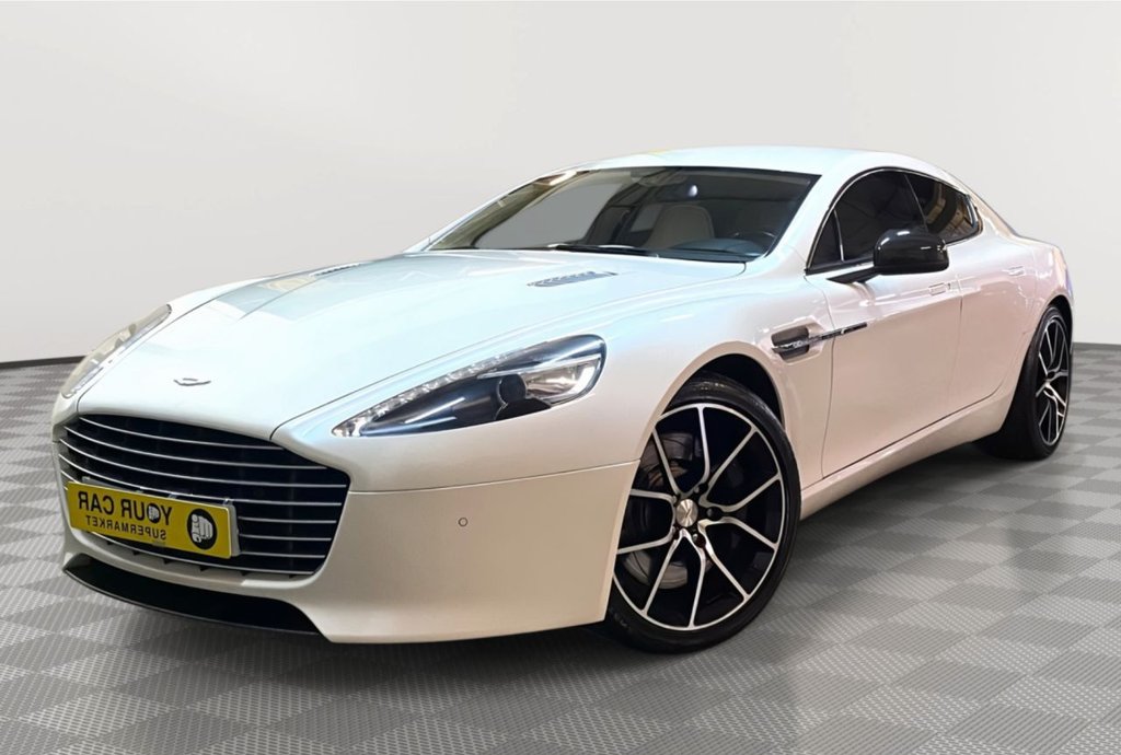 USED 2013 13 ASTON MARTIN RAPIDE S 6.0 V12 S Saloon 4dr Petrol T-TronicII Euro 5 (550 bhp) Ventilated Seats, Ext. Carbon