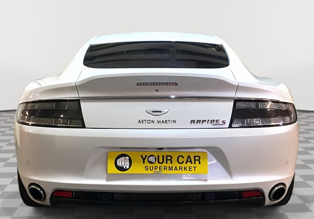 USED 2013 13 ASTON MARTIN RAPIDE S 6.0 V12 S Saloon 4dr Petrol T-TronicII Euro 5 (550 bhp) Ventilated Seats, Ext. Carbon