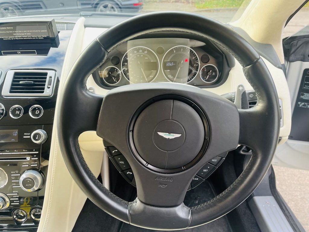 USED 2013 13 ASTON MARTIN RAPIDE S 6.0 V12 S Saloon 4dr Petrol T-TronicII Euro 5 (550 bhp) Ventilated Seats, Ext. Carbon