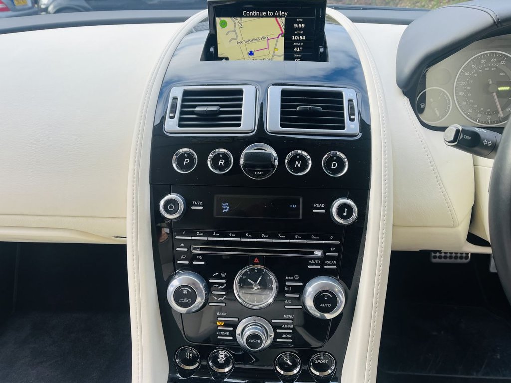 USED 2013 13 ASTON MARTIN RAPIDE S 6.0 V12 S Saloon 4dr Petrol T-TronicII Euro 5 (550 bhp) Ventilated Seats, Ext. Carbon