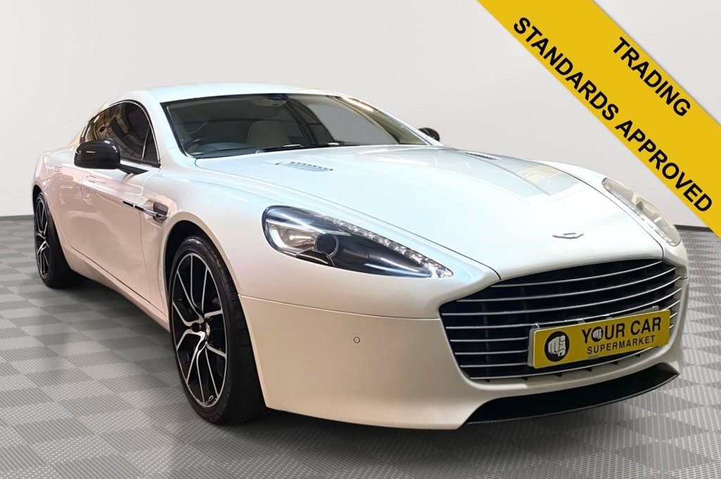 USED 2013 13 ASTON MARTIN RAPIDE S 6.0 V12 S Saloon 4dr Petrol T-TronicII Euro 5 (550 bhp) Ventilated Seats, Ext. Carbon