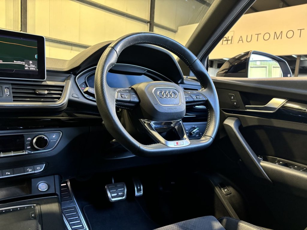 USED 2020 70 AUDI Q5 2.0 TFSI 45 Black Edition SUV 5dr Petrol S Tronic quattro Euro 6 (s/s) (245 ps) TECHNOLOGY PACK|2 YR WARRANTY