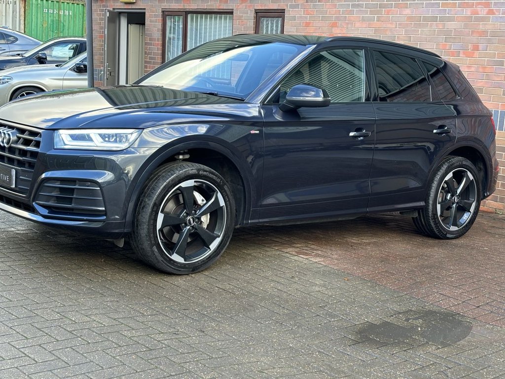 USED 2020 70 AUDI Q5 2.0 TFSI 45 Black Edition SUV 5dr Petrol S Tronic quattro Euro 6 (s/s) (245 ps) TECHNOLOGY PACK|2 YR WARRANTY