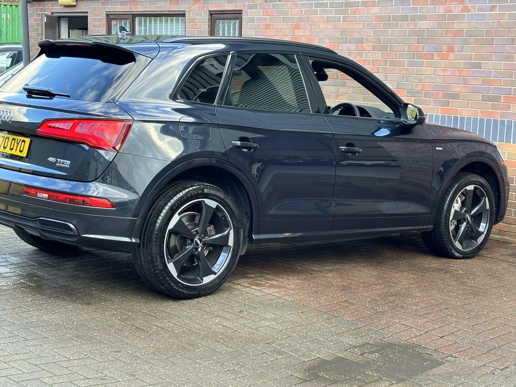 USED 2020 70 AUDI Q5 2.0 TFSI 45 Black Edition SUV 5dr Petrol S Tronic quattro Euro 6 (s/s) (245 ps) TECHNOLOGY PACK|2 YR WARRANTY