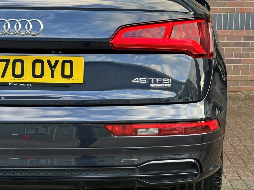 USED 2020 70 AUDI Q5 2.0 TFSI 45 Black Edition SUV 5dr Petrol S Tronic quattro Euro 6 (s/s) (245 ps) TECHNOLOGY PACK|2 YR WARRANTY