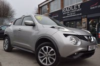 USED 2016 65 NISSAN JUKE 1.6 Tekna SUV 5dr Petrol XTRON Euro 6 (117 ps) 6 MONTHS RAC PLATINUM WARRANTY