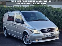 USED 2008 58 MERCEDES-BENZ VITO 3.0 120CDI Sport X Compact Panel Van 5dr Diesel Automatic SWB (204 bhp) BRABUS 3.0 V6 SPORT X | RARE