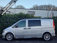 USED 2008 58 MERCEDES-BENZ VITO 3.0 120CDI Sport X Compact Panel Van 5dr Diesel Automatic SWB (204 bhp) BRABUS 3.0 V6 SPORT X | RARE