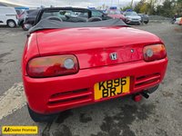 USED 1998 K HONDA BEAT Beat in red with CLASSIC CAR 111,000 miles, service history. Features 5-speed manual gearbox, manual convertible roof, and more! A stunning classic car! APPROVED CARS AND FINANCE ARE PLEASED TO OFFER THIS HONDA BEATS Beat IN RED WITH 111,000 MILES IN A SUPERB CONDITION THOUGHOUT WITH A SERVICE HISTORY, AND A GREAT SPEC SUCH AS A 5 SPEED MANUAL GEARBOX, MANUAL CONVERTIBLE ROOF, STEEL WHEELS, CLOTH INTERIOR, AIR CONDITIONING, RADIO, ELECTRIC WINDOWS AND MUCH MUCH MORE! A STUNNING CONDITION OF A CLASSIC CAR! FIRST TO VIEW VEHICLE WILL PURCHASE! FOR FURTHER INFORMATION REGARDING THIS VEHICLE PLEASE CALL ON 01622 871555 AND A MEMBER OF THE TEAM WILL