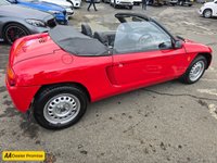USED 1998 K HONDA BEAT Beat in red with CLASSIC CAR 111,000 miles, service history. Features 5-speed manual gearbox, manual convertible roof, and more! A stunning classic car! APPROVED CARS AND FINANCE ARE PLEASED TO OFFER THIS HONDA BEATS Beat IN RED WITH 111,000 MILES IN A SUPERB CONDITION THOUGHOUT WITH A SERVICE HISTORY, AND A GREAT SPEC SUCH AS A 5 SPEED MANUAL GEARBOX, MANUAL CONVERTIBLE ROOF, STEEL WHEELS, CLOTH INTERIOR, AIR CONDITIONING, RADIO, ELECTRIC WINDOWS AND MUCH MUCH MORE! A STUNNING CONDITION OF A CLASSIC CAR! FIRST TO VIEW VEHICLE WILL PURCHASE! FOR FURTHER INFORMATION REGARDING THIS VEHICLE PLEASE CALL ON 01622 871555 AND A MEMBER OF THE TEAM WILL