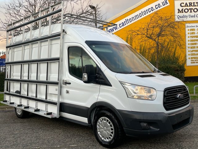 2016 66 Ford Transit 2.2 TDCi 350 L3 [ GLAZIER FRAIL RACKING ] H3 Panel Van 