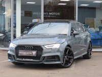USED 2017 67 AUDI S3 2.0 TFSI Black Edition Sportback 5dr Petrol S Tronic quattro Euro 6 (s/s) (310 ps) 