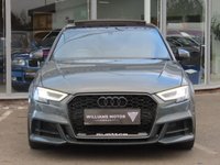 USED 2017 67 AUDI S3 2.0 TFSI Black Edition Sportback 5dr Petrol S Tronic quattro Euro 6 (s/s) (310 ps) 