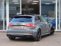 USED 2017 67 AUDI S3 2.0 TFSI Black Edition Sportback 5dr Petrol S Tronic quattro Euro 6 (s/s) (310 ps) 