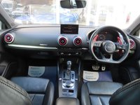 USED 2017 67 AUDI S3 2.0 TFSI Black Edition Sportback 5dr Petrol S Tronic quattro Euro 6 (s/s) (310 ps) 