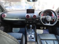 USED 2017 67 AUDI S3 2.0 TFSI Black Edition Sportback 5dr Petrol S Tronic quattro Euro 6 (s/s) (310 ps) 