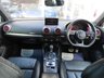 USED 2017 67 AUDI S3 2.0 TFSI Black Edition Sportback 5dr Petrol S Tronic quattro Euro 6 (s/s) (310 ps) 