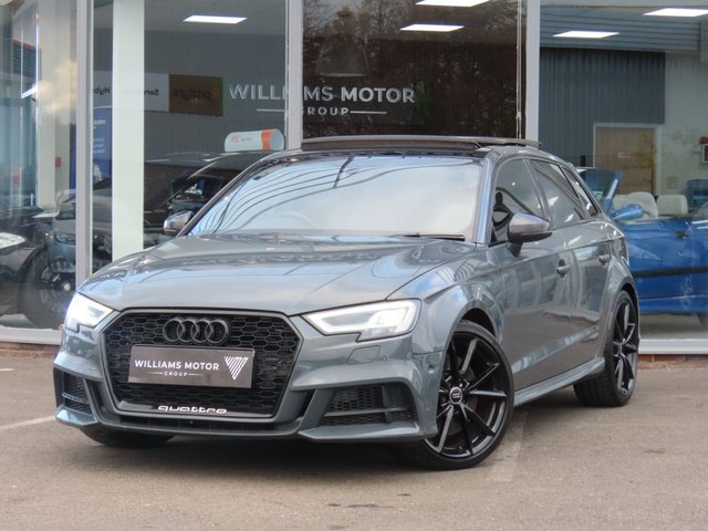 2017 67 Audi S3 2.0 TFSI Black Edition Sportback 5dr Petrol S Tronic quattro Euro 6 (s/s) (310 ps)