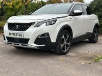 USED 2018 68 PEUGEOT 3008 2.0 BlueHDi GT SUV 5dr Diesel EAT Euro 6 (s/s) (180 ps) HEATED SEATS-APPLE-FSH-19in ALLOYS