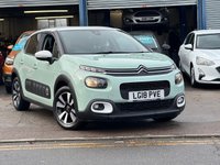 USED 2018 18 CITROEN C3 1.2 PureTech Flair Hatchback 5dr Petrol Manual Euro 6 (82 ps) &pound;200 TO SECURE - DELIVERY AVAILABLE