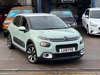 USED 2018 18 CITROEN C3 1.2 PureTech Flair Hatchback 5dr Petrol Manual Euro 6 (82 ps) &pound;200 TO SECURE - DELIVERY AVAILABLE