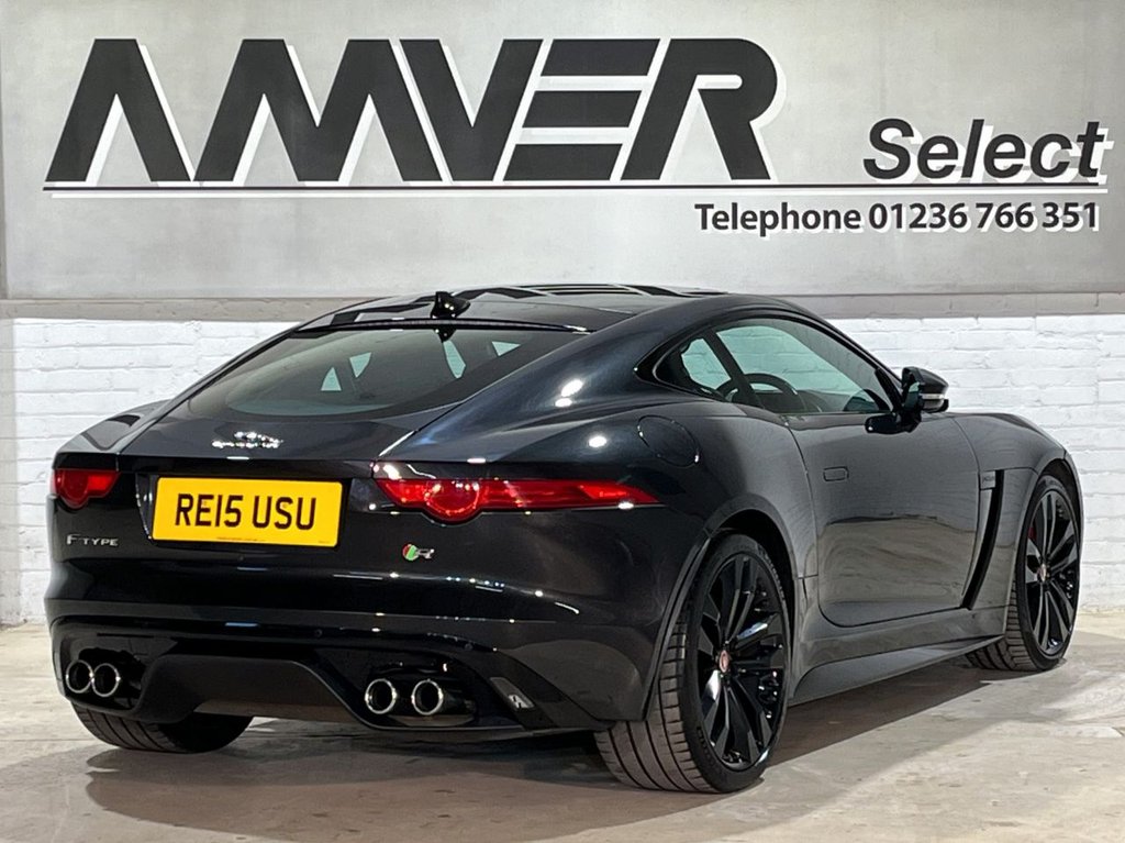 USED 2015 15 JAGUAR F-TYPE 5.0 V8 R Coupe 2dr Petrol Auto Euro 5 (s/s) (550 ps) 