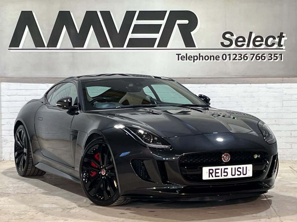 USED 2015 15 JAGUAR F-TYPE 5.0 V8 R Coupe 2dr Petrol Auto Euro 5 (s/s) (550 ps) 