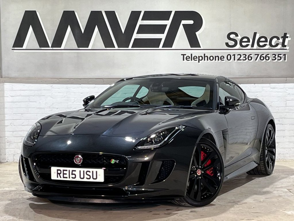 USED 2015 15 JAGUAR F-TYPE 5.0 V8 R Coupe 2dr Petrol Auto Euro 5 (s/s) (550 ps) 