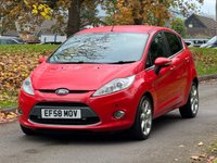 USED 2009 58 FORD FIESTA 1.6 Titanium Hatchback 5dr Petrol Manual (139 g/km, 118 bhp) 