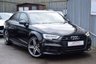 USED 2017 17 AUDI S3 2.0 TFSI Black Edition Saloon 4dr Petrol S Tronic quattro Euro 6 (s/s) (310 ps) BANG & OLUFSEN - 19" WHEELS