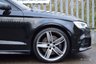 USED 2017 17 AUDI S3 2.0 TFSI Black Edition Saloon 4dr Petrol S Tronic quattro Euro 6 (s/s) (310 ps) BANG & OLUFSEN - 19" WHEELS