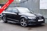 USED 2017 17 AUDI S3 2.0 TFSI Black Edition Saloon 4dr Petrol S Tronic quattro Euro 6 (s/s) (310 ps) BANG & OLUFSEN - 19" WHEELS